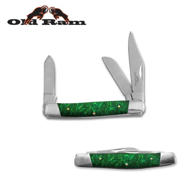 Old Ram Manual Gentleman''s Stockman Folding Knife OR-5189-3