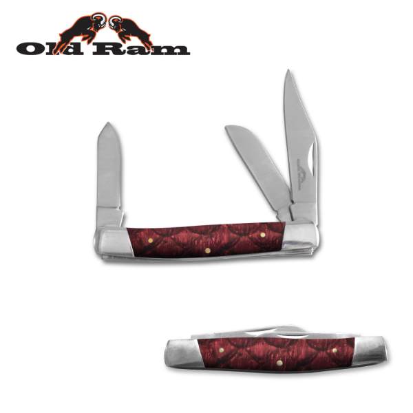 Old Ram Manual Gentleman''s Stockman Folding Knife OR-5189-6