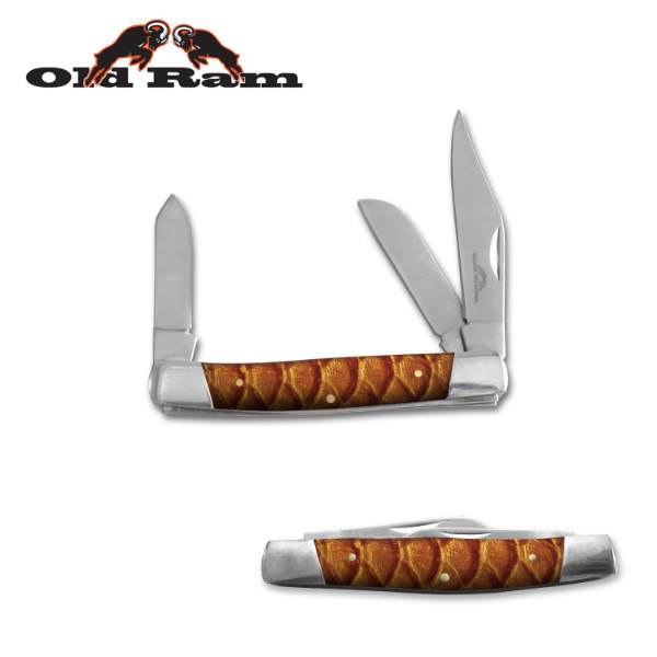 Old Ram Manual Gentleman''s Stockman Folding Knife OR-5189-7