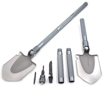 Snake Eye Tactical Survival Shovel Unbreakable Tactical Shovel