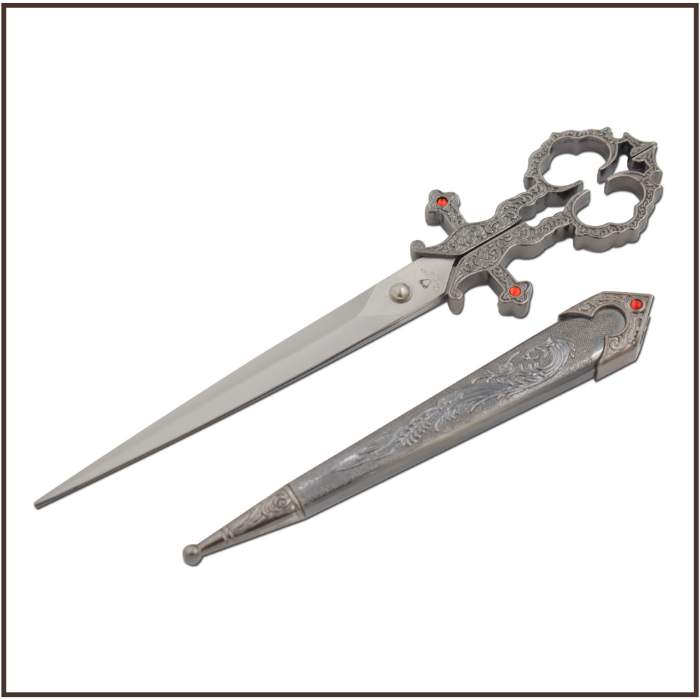 Snake Eye Tactical Renaissance SCISSORS Bodice Dagger Dirk Knife