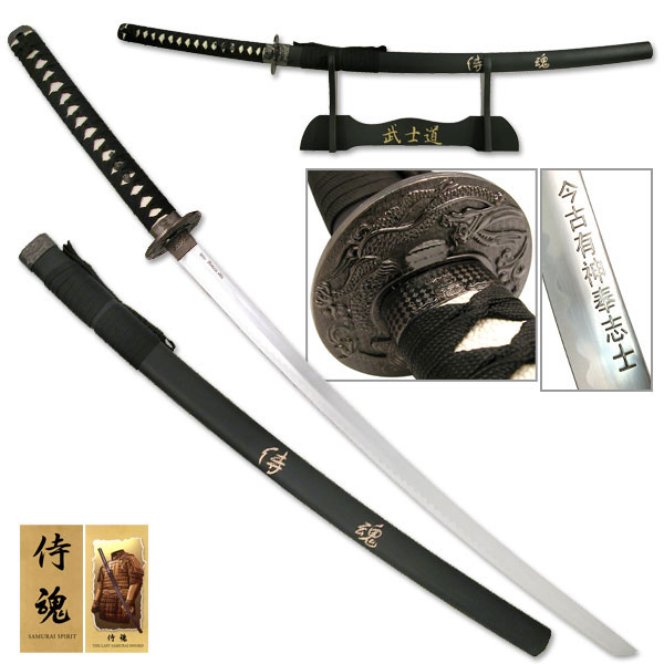 Last Samurai Sword ''Samurai Spirit'' W/ Stand