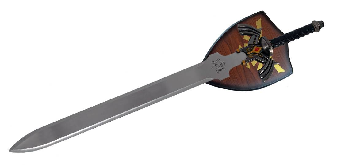 Zelda Link FANTASY SWORD with Plaque