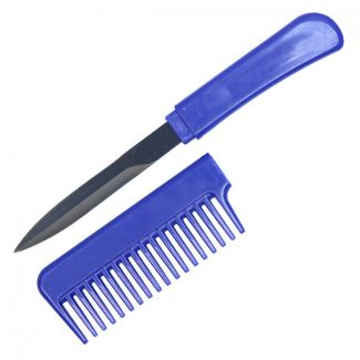 6.5'' Blue Comb Knife