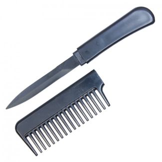 6.5'' Black Comb Knife