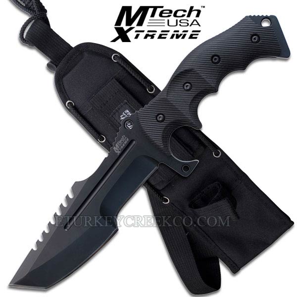 M-Tech Xtreme Tactical Fighting Knife 11'' Overall with Case
