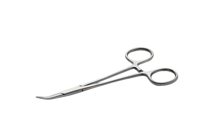 5.5'' Hemostats Stainless Steel Curved (12pc Per Pack )
