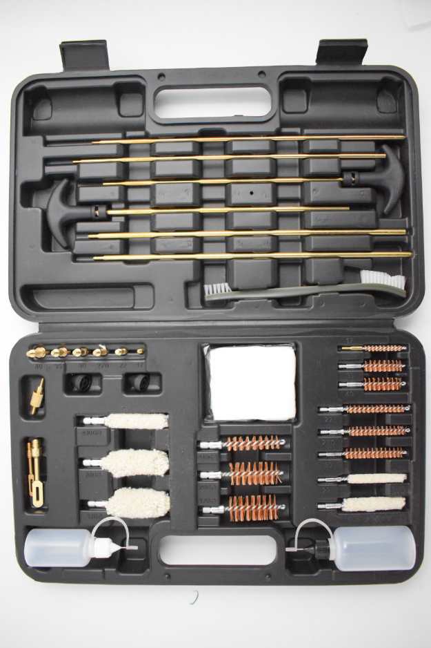 Snake Eye Universal Gun Cleaning Kit,100% Safe Brass Tips