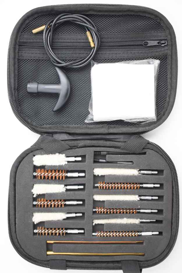 Snake Eye Universal Gun Cleaning Kit with Carrying Case