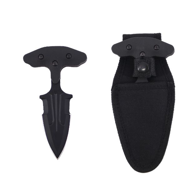 Snake Eye Tactical Push DAGGER 4.25'' Overall with Nylon Case