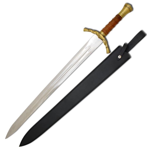 Medieval Warrior Battle Ready Sword