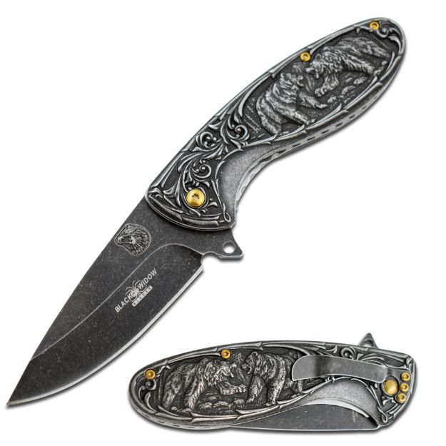 Dark Fantasy Blades Heavy Duty Spring Assist Knife DF-9037-1