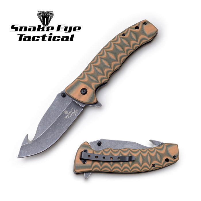 Snake Eye Xtreme Ball Bearing Pivot Folding Knife 5'' Closed