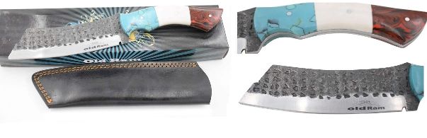 Old Ram Handmade Collection CHOPPER Clever Machete Full Tang