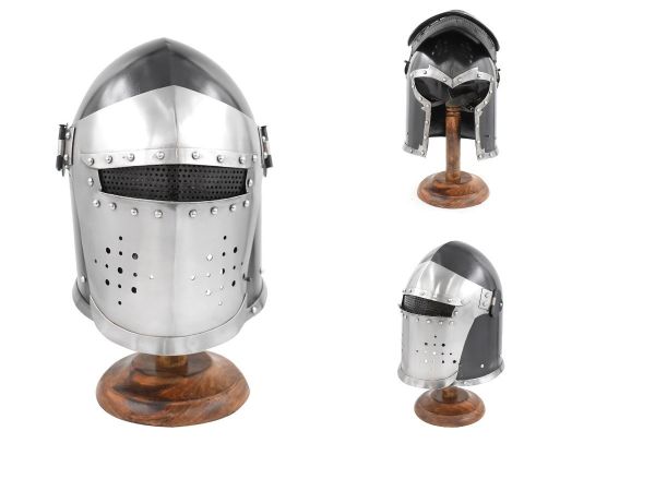 Medieval Barbuta HELMET Role Play Knight HELMET