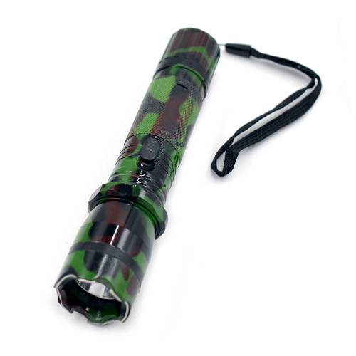 Flashlight STUN GUN Jungle Camo Color