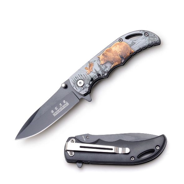 Snake Eye Tactical Wildlife Collection BR Spring Assist KNIFE