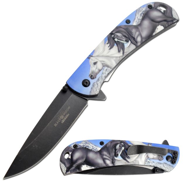 Dark Fantasy Blades Spring Assist KNIFE 9046-3