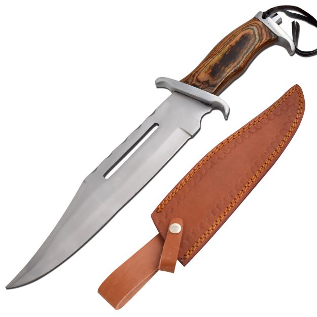 Western Out Law Bowie Fix Blade Hunting KNIFE 16'' Overall.