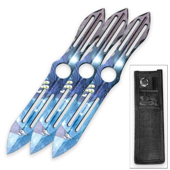 Snake Eye Tactical THROWING KNIFE set Comes with Sheath