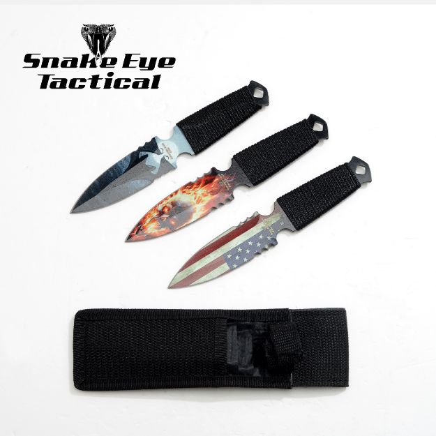 Snake Eye Tactical Throwing KNIFE 7.5'' Overall