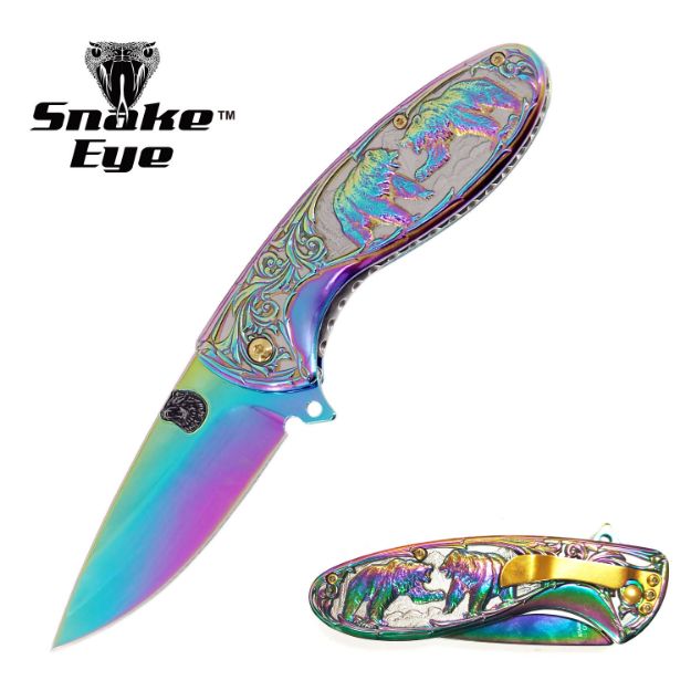 Dark Fantasy Blades Heavy Duty Spring Assist Knife DF-9037-2