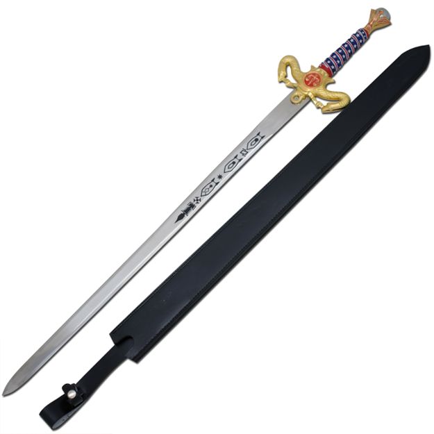 Medieval Warrior FANTASY Statue American Liberty SWORD