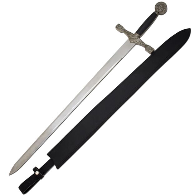 42'' King Arthur Excalibur Sword with Leather Case.