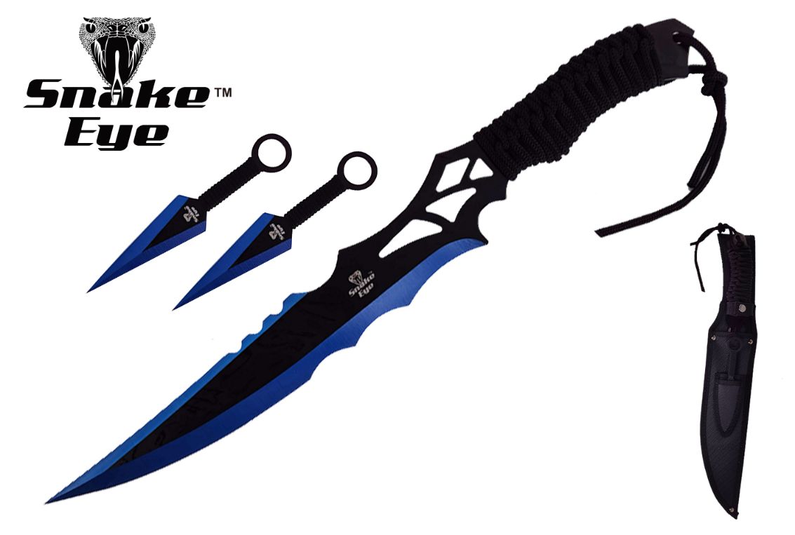 Snake Eye Tactical NINJA-Sword Comes With Throwing Knife