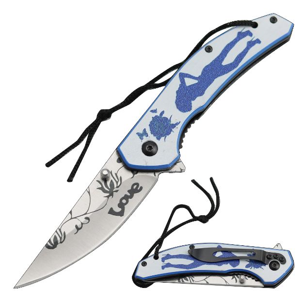 Snake Eye Tactical Spring Assisted LADIES Knife Collection