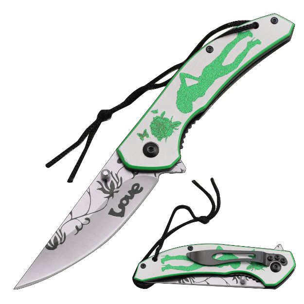 Snake Eye Tactical Spring Assisted LADIES Knife Collection