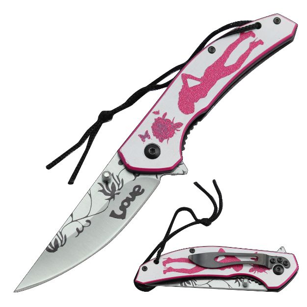 Snake Eye Tactical Spring Assisted Ladies Knife Collection