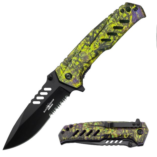 Snake Eye Tactical Heavy Duty Spring Assist KNIFE 4.5'' Closed
