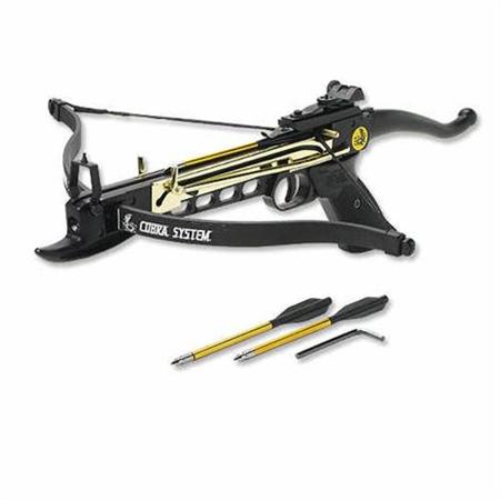 Self Cocking 80lbs Aluminum PISTOL Hunting Crossbow