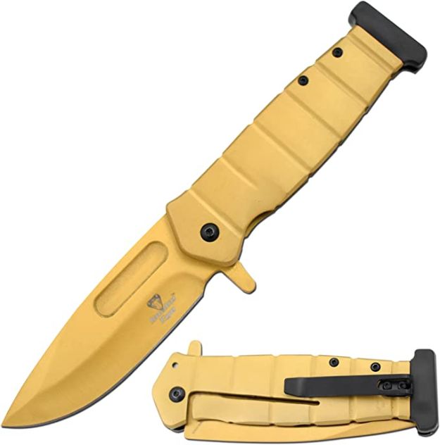 Snake Eye Tactical Heavy Duty Action Spring Assist Pocket Knife