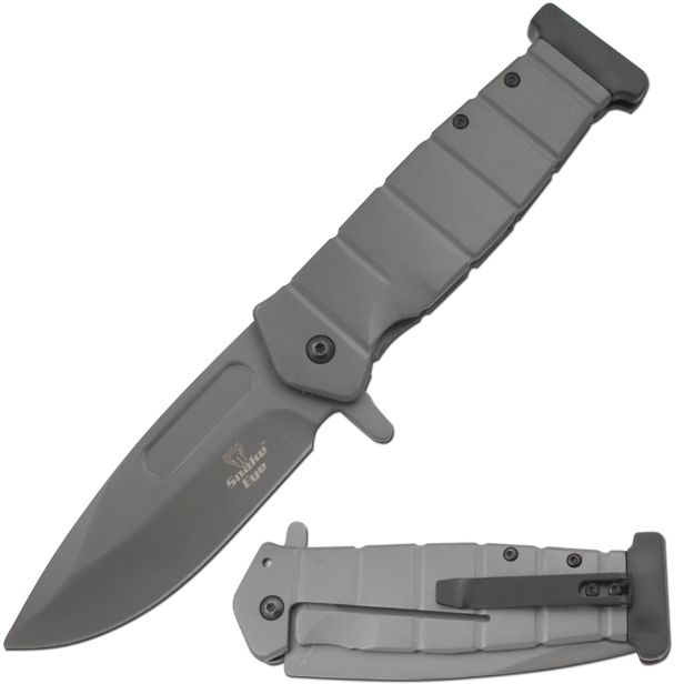 Snake Eye Tactical Heavy Duty Action Spring Assist Pocket Knife