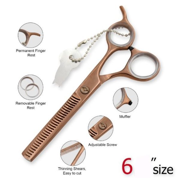 Laila's Shears Professional Barber Thinner Scissor