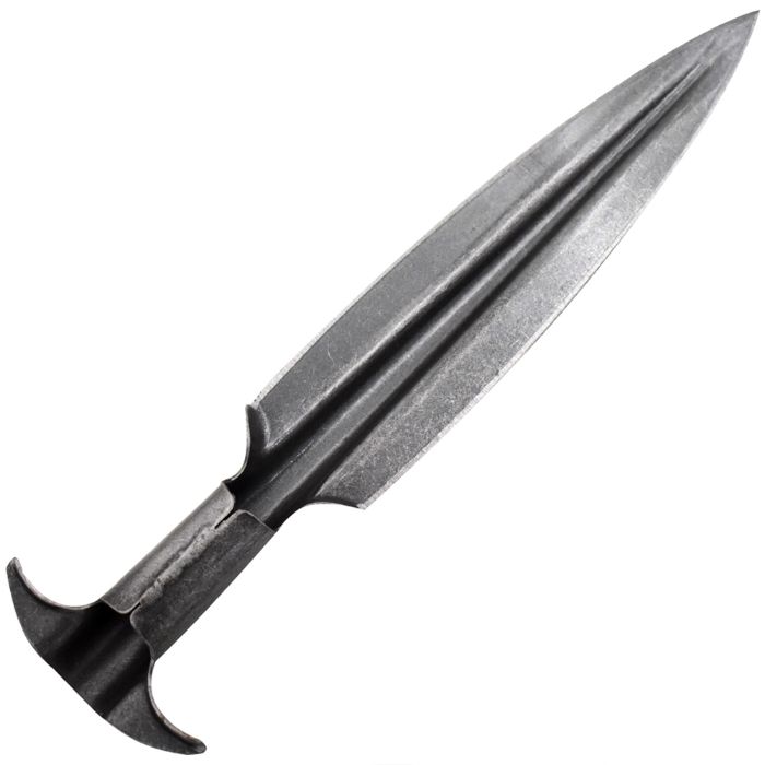 Medieval Warrior Spear Head With Shaft Comes With leather Sheath