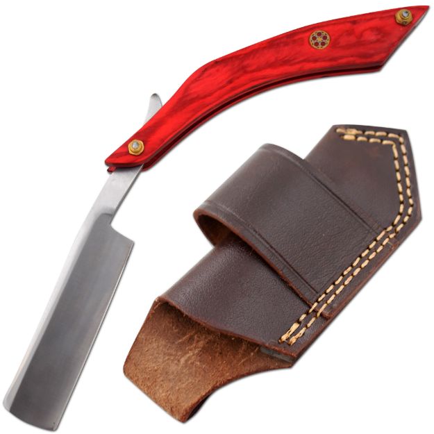 Old Ram Handmade Straight Razor Comes With Leather Sheath