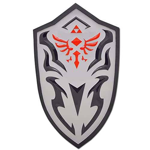 Fancy Metal Zelda Shield (GR-BK)