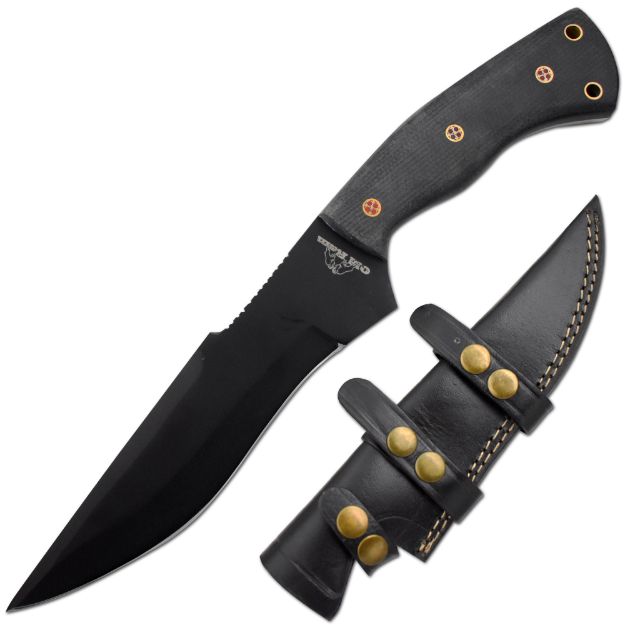 Old Ram Durable Fixed Blade Full Tang Heavy Duty Hunting Knife