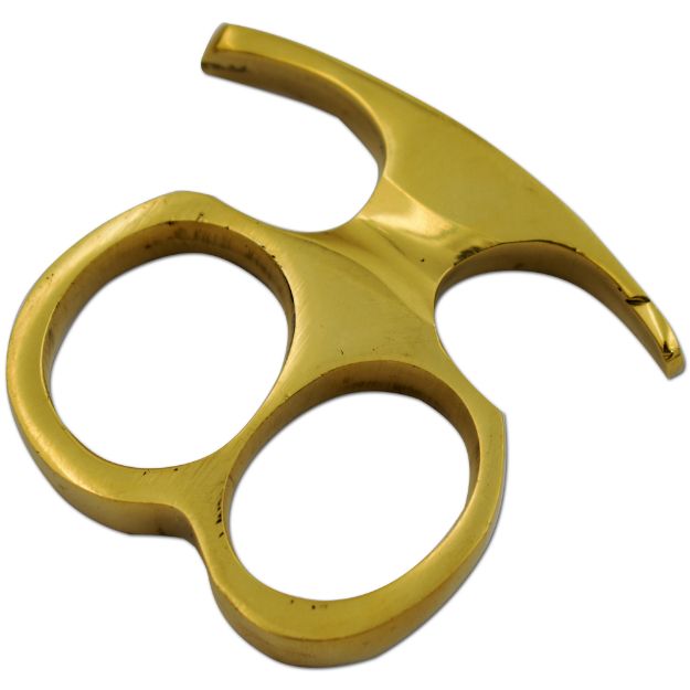 Catch This Light Solid Brass Two-Finger Knuckle