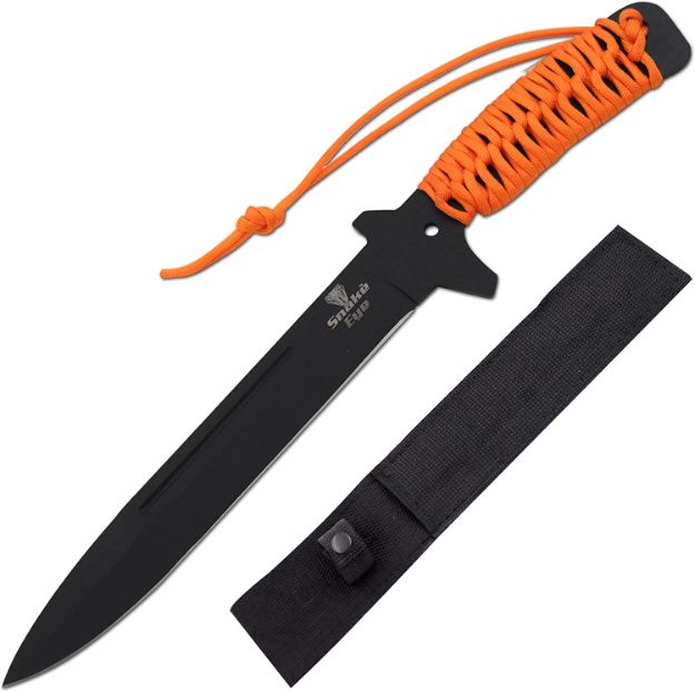 Snake Eye Tactical Heavy Duty Full Tang Fixed Blade Outdoor