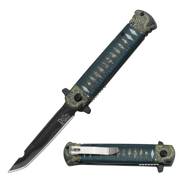 Dark Fantasy Blades Spring Assist KNIFE Collection
