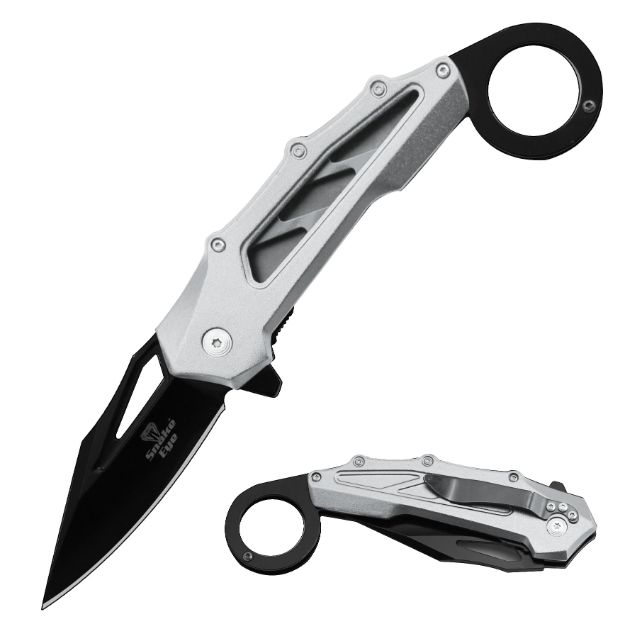 Snake Eye Tactical Spring Assist Karambit Style KNIFE Collection