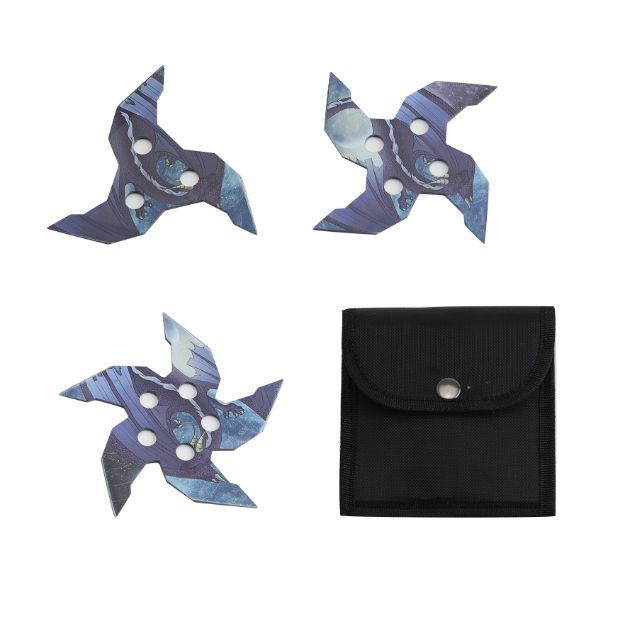SnAkE EyE TActicAl 3pc Throwing STAR SEt
