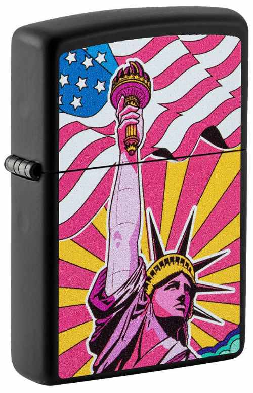 Zippo LADY Liberty Design Lighter