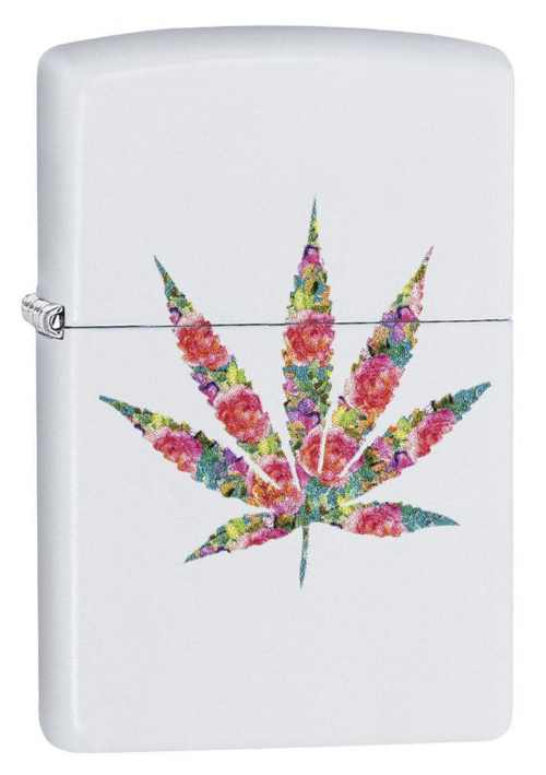 Zippo Floral Weed Design Lighter