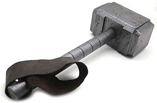 Medieval Warrior Exclusive Full Damascus Steel HAMMER