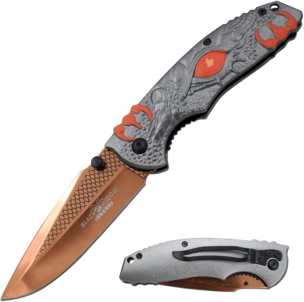 Snake Eye Tactical Heavy Duty EDC Flipper POCKET KNIFE